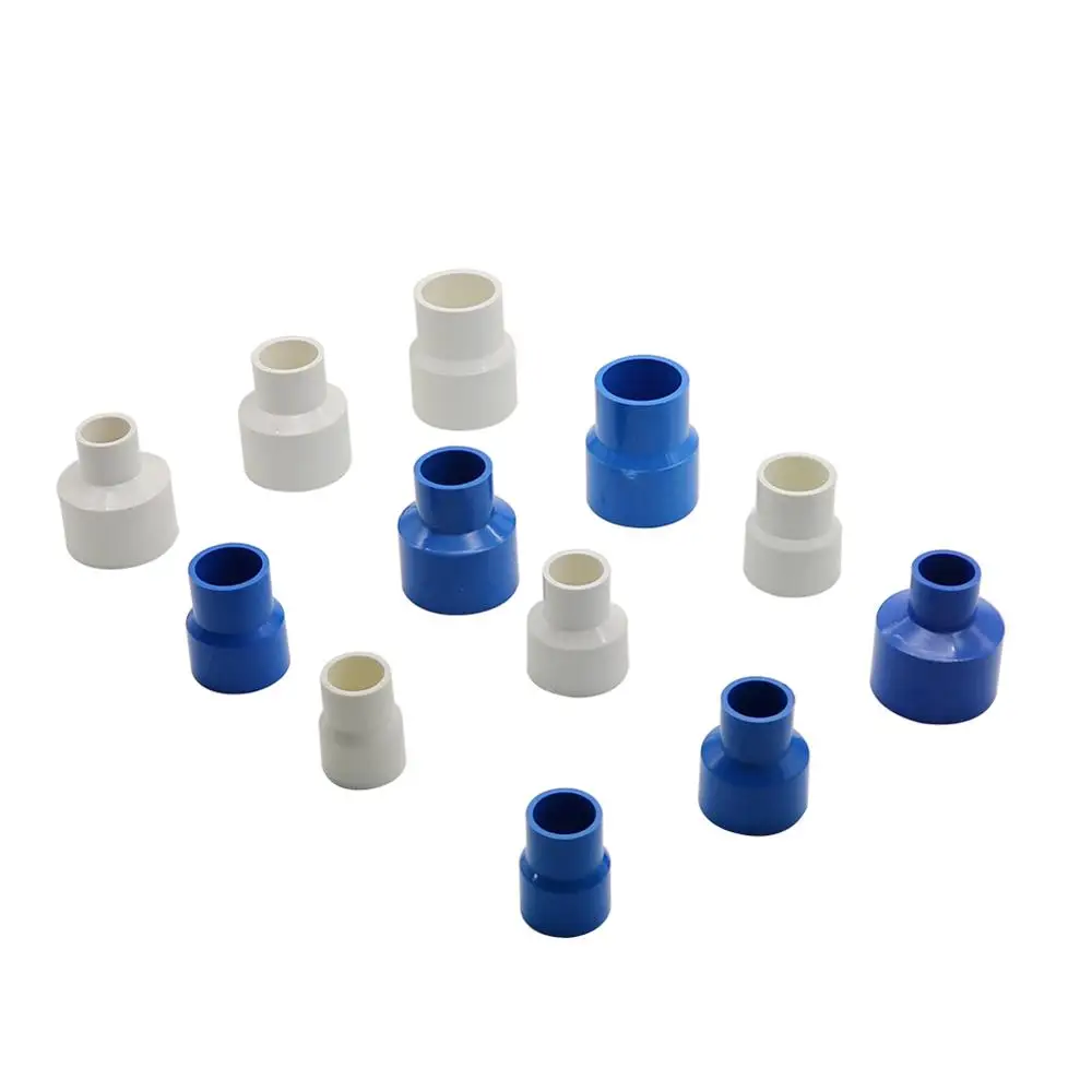 

25-20 32-20 32-25 40-20 40-25 40-32 PVC Reducing Straight Connector Garden Irrigation Water Pipe Connection Adapter 3Pcs