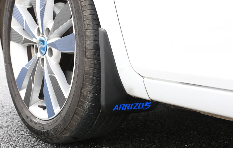 Для Chery ARRIZO5 ARRIZO 5- автомобильное крыло Колеса светоотражающий логотип мягкие резиновые крылья прочность и долговечность автомобильные принадлежности