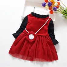 Платье для маленьких девочек; От 1 до 4 лет Детские платья-пачки с длинными рукавами; детское платье принцессы с сумочкой; красивая одежда для маленьких девочек; Сарафан