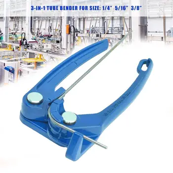 

Portable Tubing Bender 1/8" 3/16" And 1/4" Elbow Oil Conditioning Pipe Line Tool Former Pipe Bending Air Pipe Refrigeration Z4S7