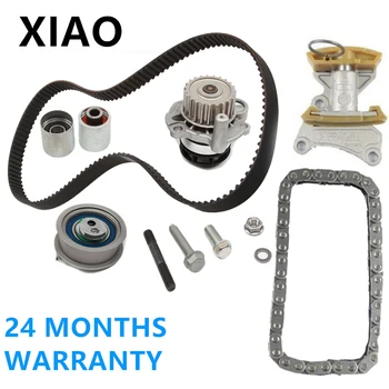 

OEM 2.0T Engine Timing Belt Chain Tensioner Water Pump Kit Set For Audi A4 A6 TT VW EOS Golf Passat Jetta 06F198119A 06F109217A