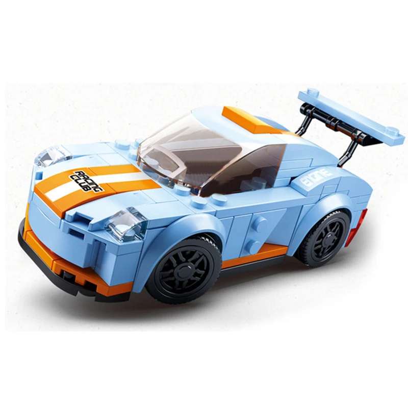 

Sluban Compatible legoingly City Speed Champions Super Racers car racing Technic model Kids Toys sets kits child suv off road