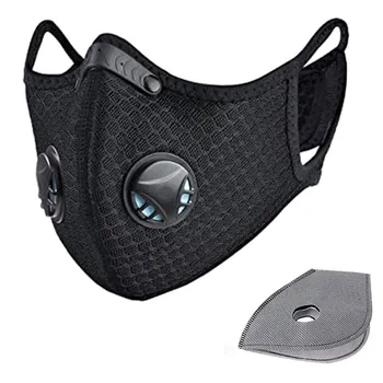 

1pcs Cylcing Face Cover With 1pcs Filter Unisex Outdoors Sports Mouth Cover Mouth Face Cover mouth caps Cover Case