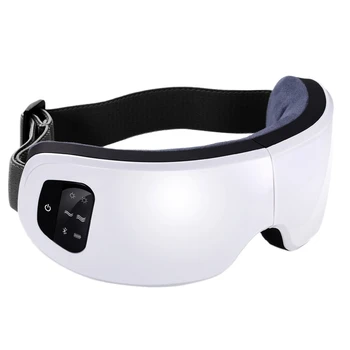 

Eyes Care Tool 6S Wireless Usb Rechargeable Bluetooth Foldable Eye Massager Adjustable Air Pressure Eye Protector Christmas Gift