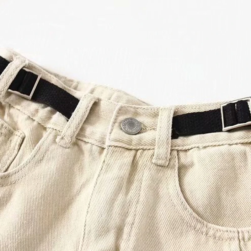 GOPLUS High Waisted Shorts for Women Sexy Camouflage Black Denim Shorts Feminino Spodenki Damskie Pantalones Cortos Mujer Jeans