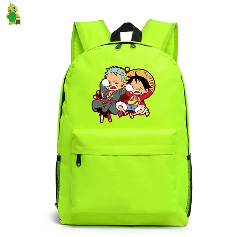Аниме one piece Луффи рюкзак школьные сумки для подростков девочек мальчиков Mochila Feminina рюкзак мужской походный рюкзак для ноутбука