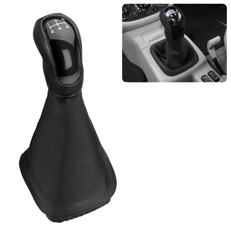 5 скоростей ручка переключения передач гаитер Boot Shift Head для Mercedes Benz W168 a Class 1997-2004 |
