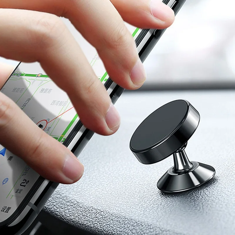 Magnetic Car Phone Holder For iPhone 11 Universal Magnet Mount Car Holder For Phone in Car Cell Mobile Phone Holder Stand