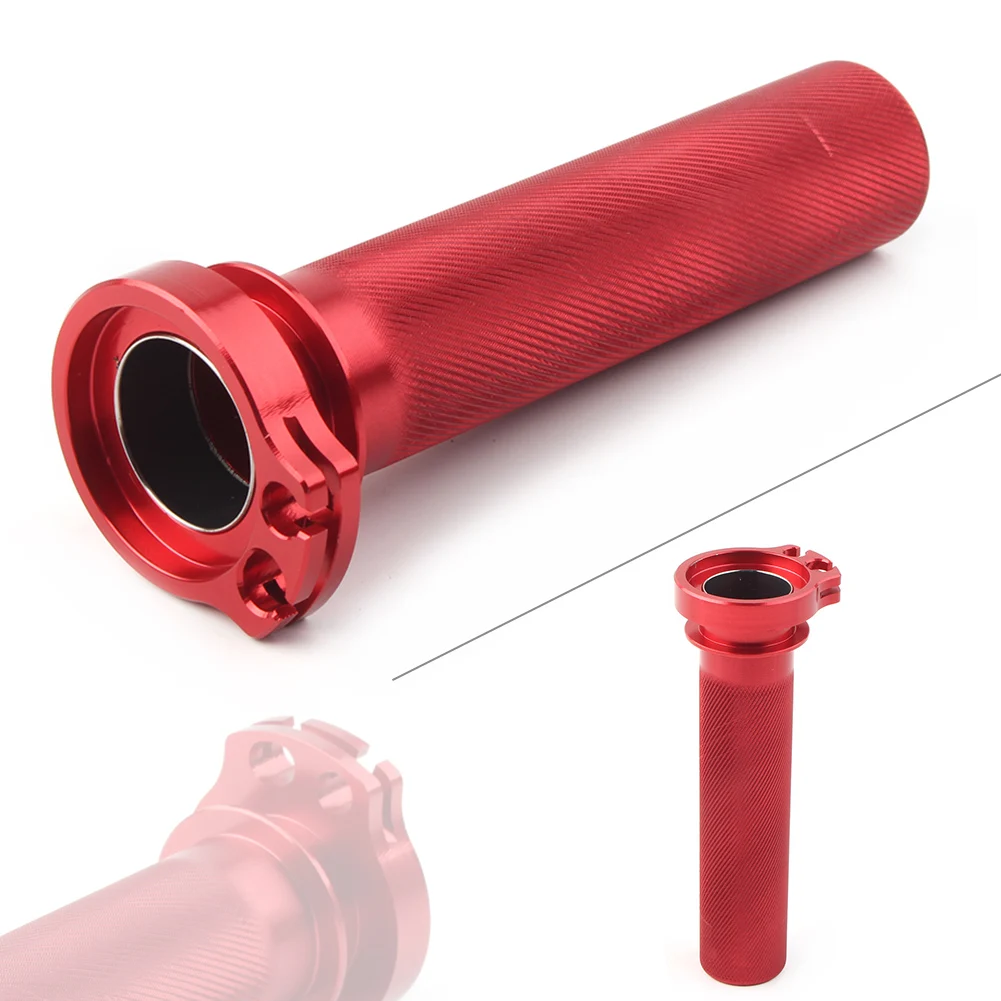 

Motorbike Twister Bearing Throttle Tube For HONDA CRF250R CRF450R CRF250X CRF450X 2002-2015 Red Aluminum