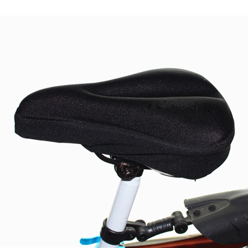 Уличное Велосипедное Сиденье, чехол для горного велосипеда, силиконовая Удобная подушка, чехол для велосипедного сиденья, утолщенное защитное седло