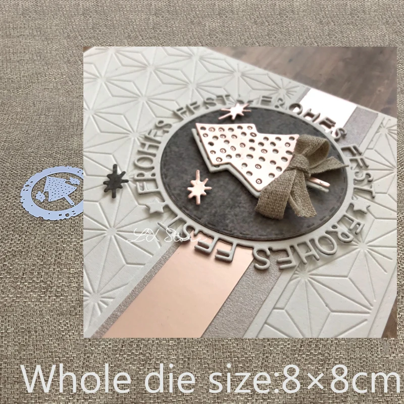 New Design Craft Metal Cutting Die die cuts German round tree decoration scrapbook Album Paper Card Embossing | Дом и сад