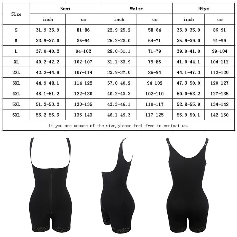 Fajas Colombianas Sexy Full Body Shaper Women Plus Size Tummy Control Underbust Corset Fashion Classical Shapewear Bodysuit spanxs