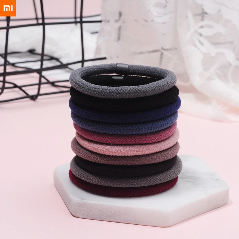 12PCS/Set youpin Jordan&ampJudy Girls Candy Colors Nylon Elastic Hair Bands Children Rubber Band Headband Scrunchie Fashion Ac |