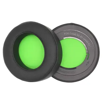 

2 Pcs Replacement Ear Pads Cushion Earmuffs Earpads for Razer Kraken 7.1 V2 35EA