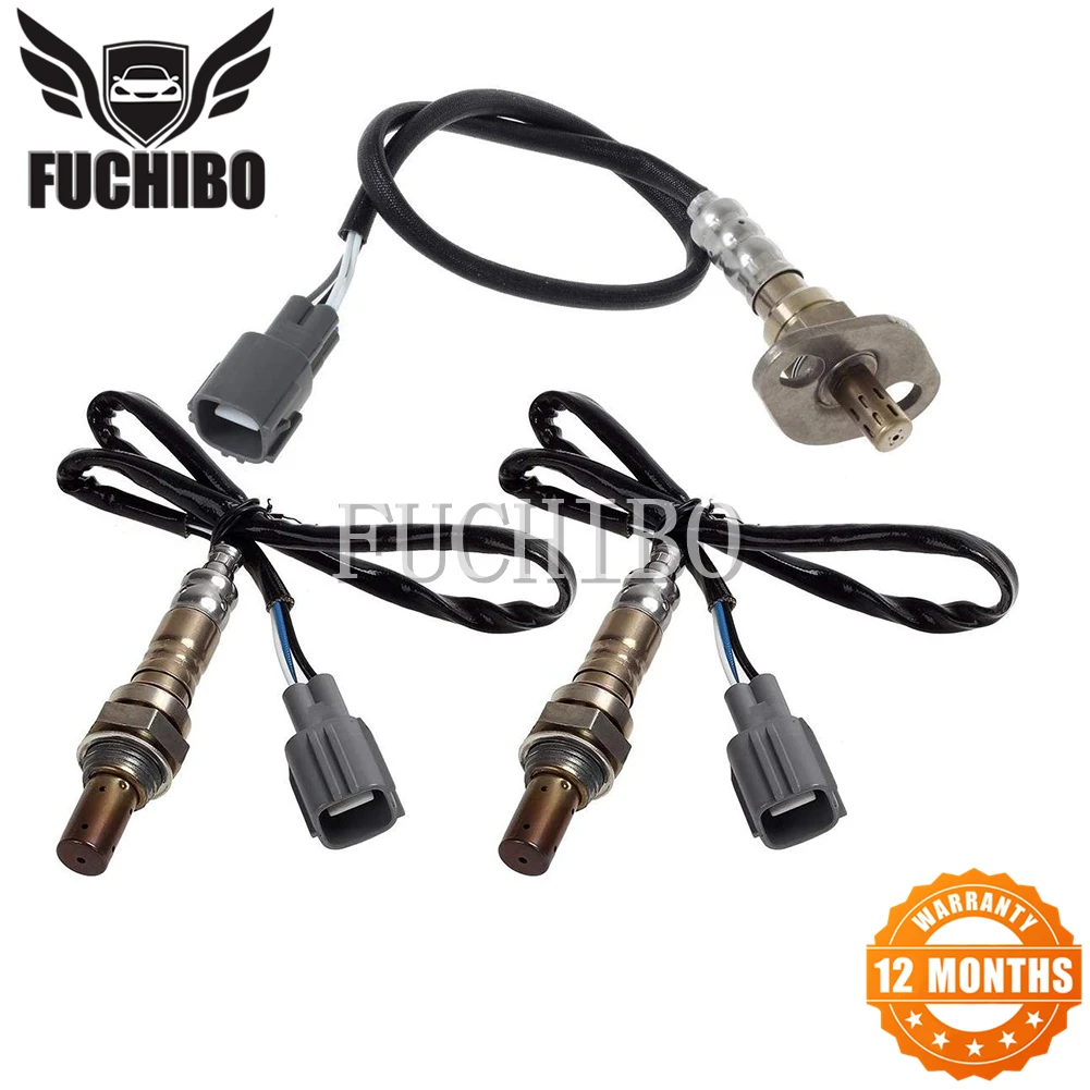 FUCHIBO 3 шт. передний и задний кислородный датчик для 99-02 Lexus RX300 Base 01-03 Toyota Highlander Base Limited 3.0L 234-9009 234-4215
