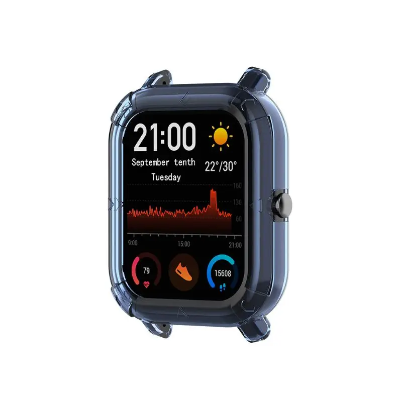 Анти-падение ТПУ защитный чехол крышка мягкая Рамка протектор для Amazfit GTS часы