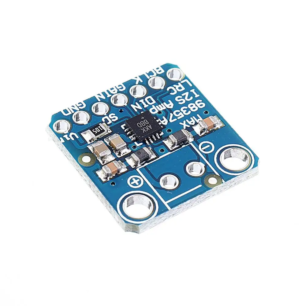 

MAX98357 I2S 3W Class D Amplifier Interface Audio Decoder Module Filterless Board For Raspberry Pi ESP32