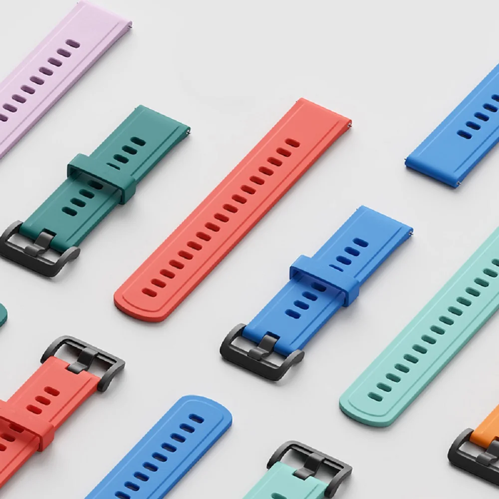 FIFATA 22MM Official Silicone Replacement Wtahc Strap For Huami Amazfit GTR 47MM Smart Sports Watch Accessories For Amazfit GTR