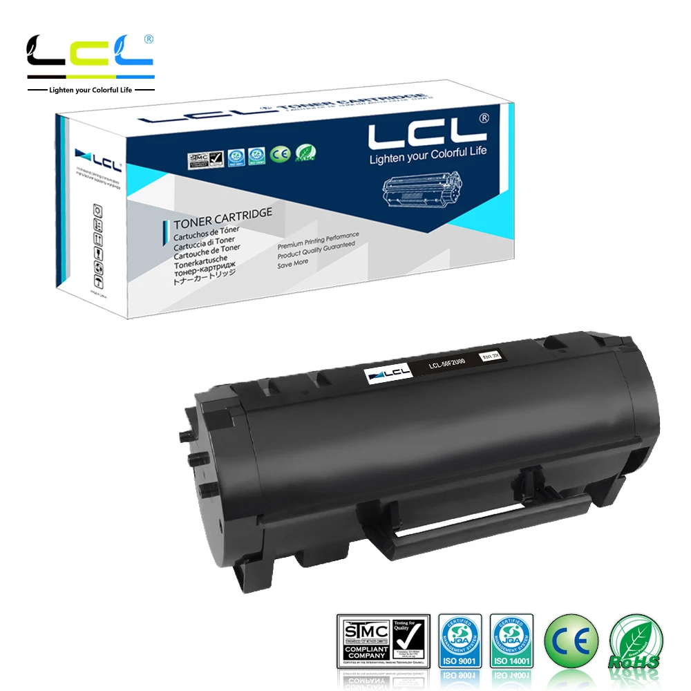 

LCL 50F2U00 502U 50F2U0E 502UE 50F0UA 20000pages (1-Pack Black) Toner Cartridge Compatible for Lexmark MS510dn MS610DN/MS610DTN
