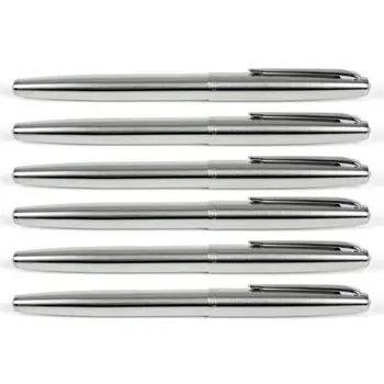 

5pcs JINHAO 911 Fountain Pens Stainless Steel Ink Pen EF Nib Classic Stationery Office school supplies penna stilografica