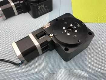 

Electric rotary indexing plate 42 stepping motor turntable R axis 360 ° rotation table top 70MM