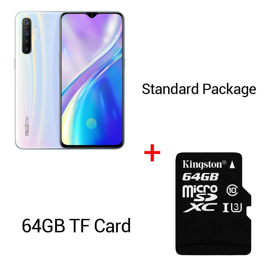 Китайская версия Realme X2 мобильный телефон Snapdragon 730G 6GB+ 64GB 64MP 6,4 ''FHD OPPO NFC VOOC 30W быстрое зарядное устройство 4G смартфон - Цвет: Красный