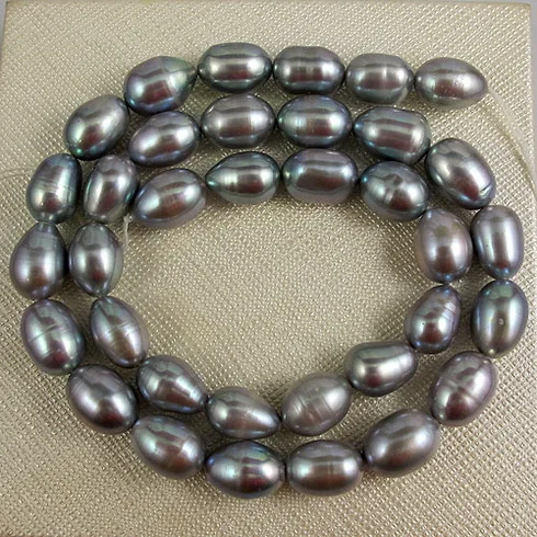 

Новое поступление, свободные жемчужные украшения, серый настоящий жемчуг 7-8 мм, рисовый пресноводный жемчуг, бусины россыпью «сделай сам» для изготовления ожерелья, браслета, серег