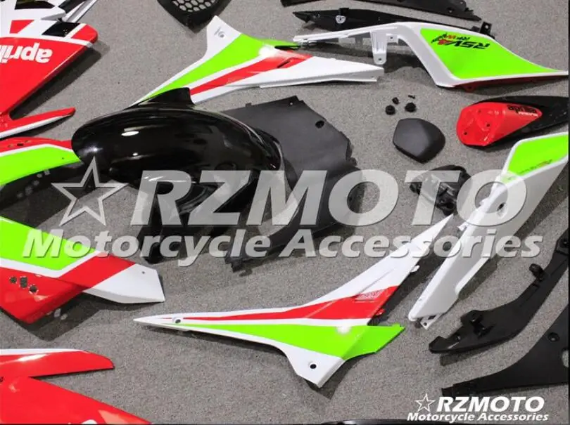 4 подарки ABS литья под давлением полный обтекатель комплект подходит для Aprilia RSV4 1000 2009- 09 10 11 12 13 14 набор на заказ красный зеленый