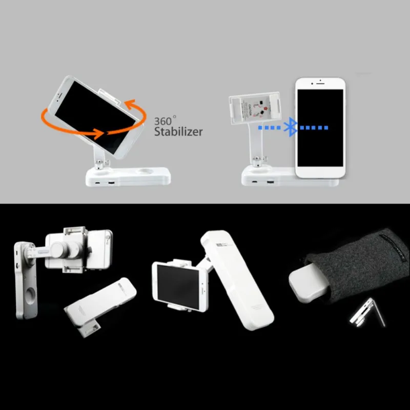 X-Cam ручной мобильный видео 2-оси телефон шарнирный стабилизатор для камеры GoPro Voor телефон для iphone samsung смартфон HUAWEI selfie сток
