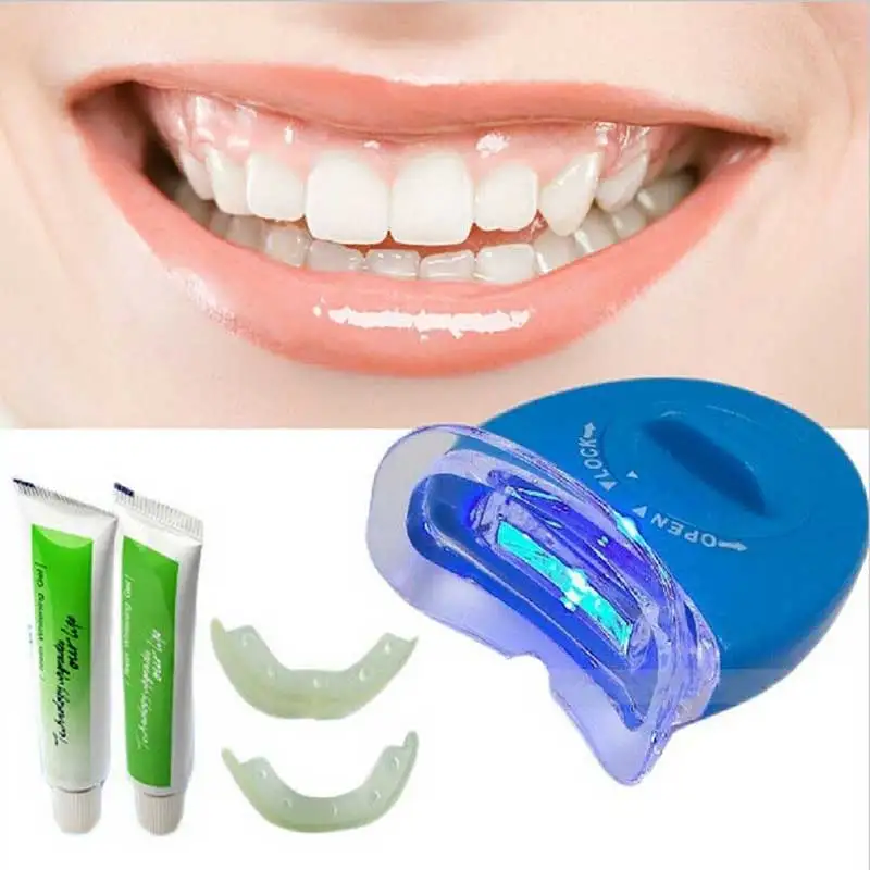 

Teeth scaler to clean teeth with whitening gel tooth whitening kit with two toothpaste oral care tools