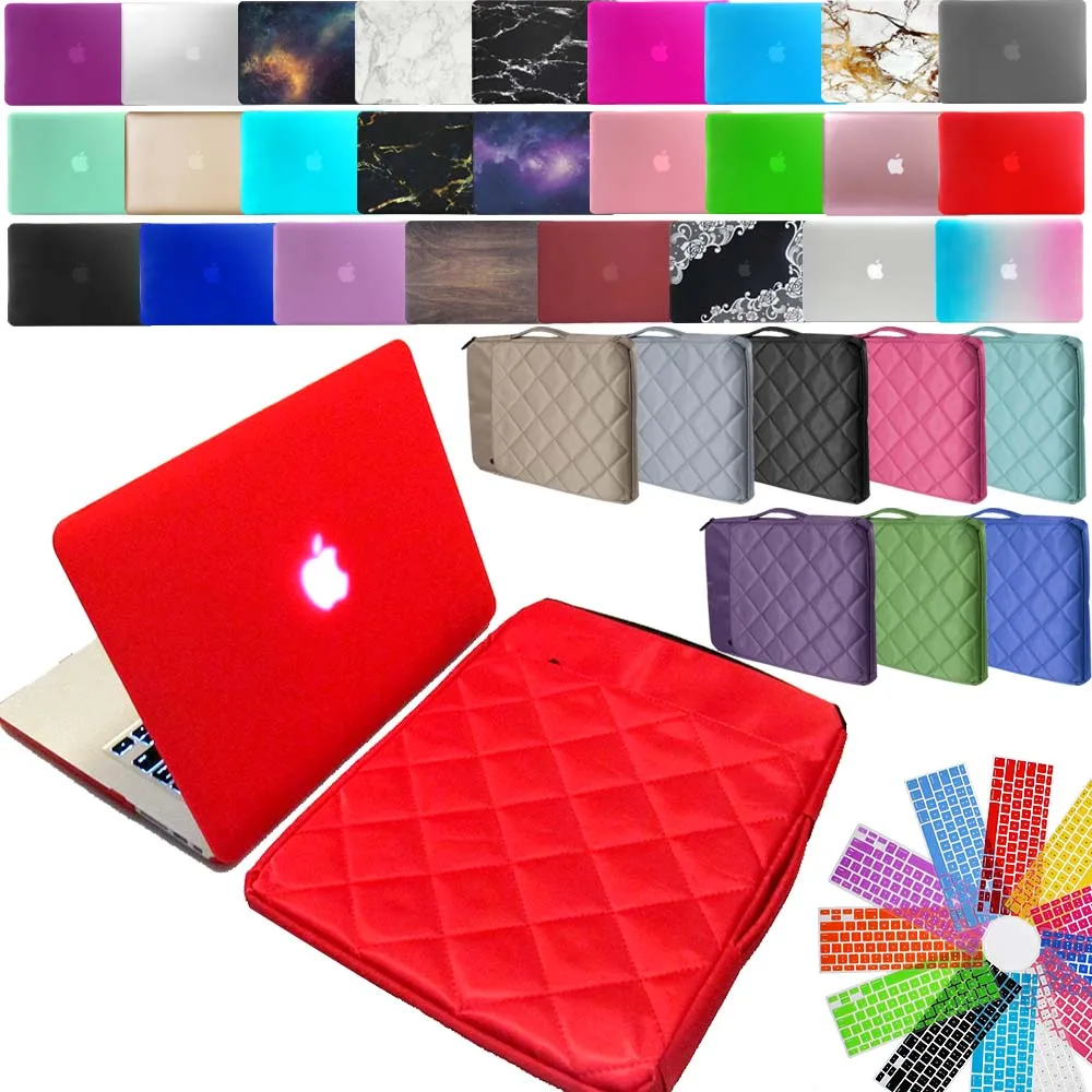Чехол для ноутбука KK & LL Apple macbook Air Pro Retina 11 12 13 15 и New Air13/Pro Touch Bar жесткий чехол + сумка