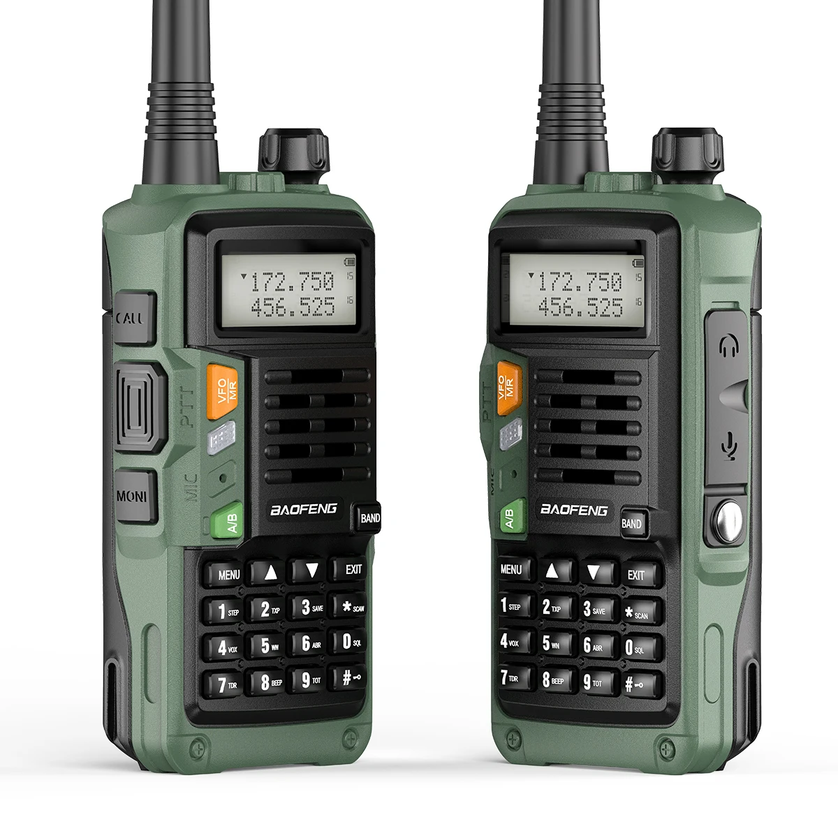 2 шт. новинка 2022 модель BaoFeng UV-S9 Plus (136-174 МГц VHF и 400-520 UHF) 10 Вт Двухдиапазонная