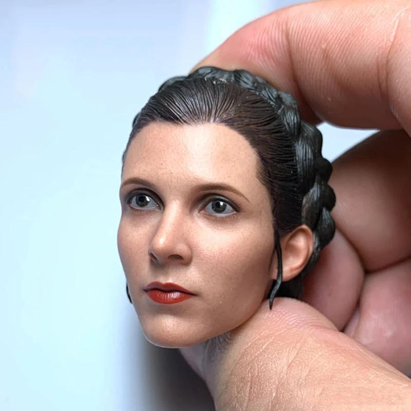 1/6 Scale Star Wars Princess Leia Organa Solo Head Sculpt for 12" Action Figure 
