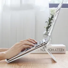 Support de refroidissement réglable pour ordinateur Portable, pliable, antidérapant, pour MacBook Air/Pro/Dell/XPS/HP