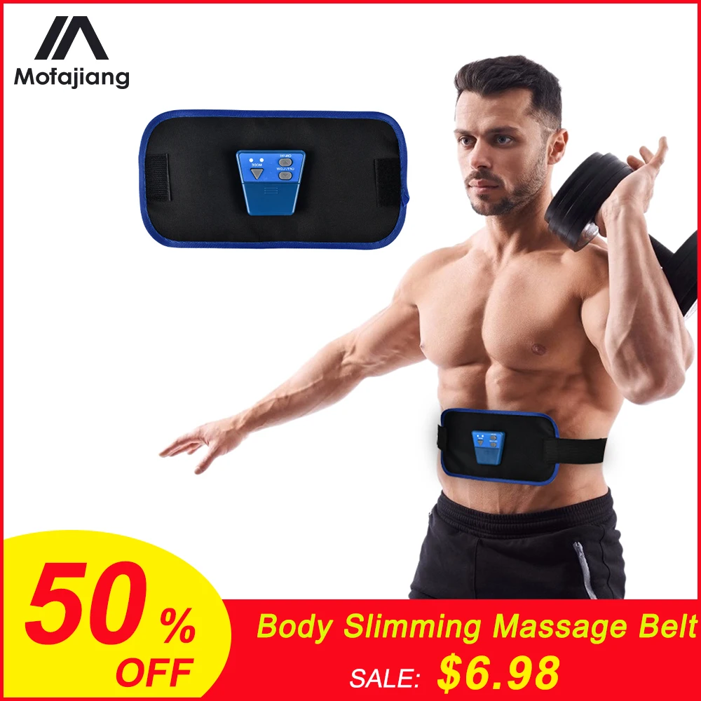 Купить Массажный пояс для похудения тела электронный мышц AB Gymnic ремень рук и ног женский | Массажное оборудование для коррекции Тело (1005001369693780)