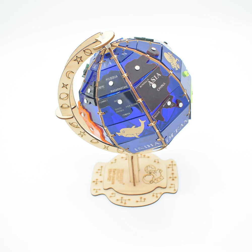 PUZZLE 3D ] Globe terrestre lumineux