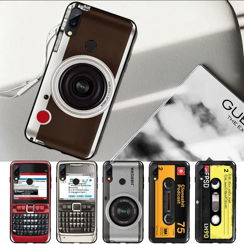 

For Umidigi Power Case A3 Pro Cover Retro Camera Cassette Tapes Soft Silicone Back Cover For Umidigi A3Pro a3 pro Phone Case