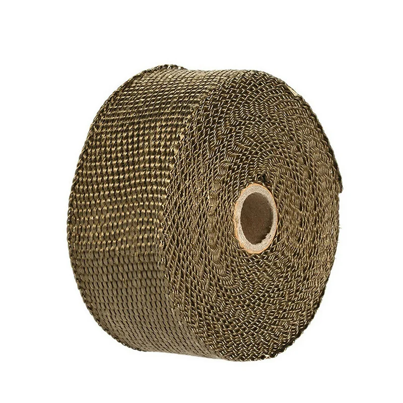 

Titanium fiber Insulation Cloth Pipe Shield Wrap 10pcs Cable Ties Set Anti-melting Exhaust Equipment
