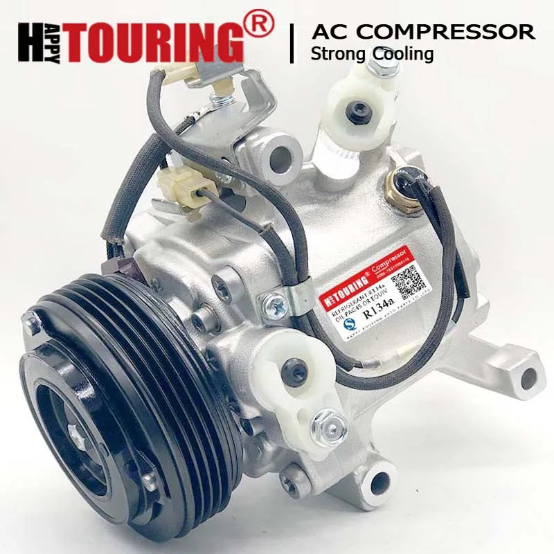 

SV07C AC Compressor for DAIHATSU SIRION TERIOS Toyota PASSO 88310-B1070 88310B1070 4472605550 4472605550 8832097401 DCP49001