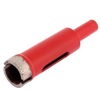 

Diamond Marble Granite Drill Core Bit 20mm Cutting Dia Hole Saw Cutter Red
