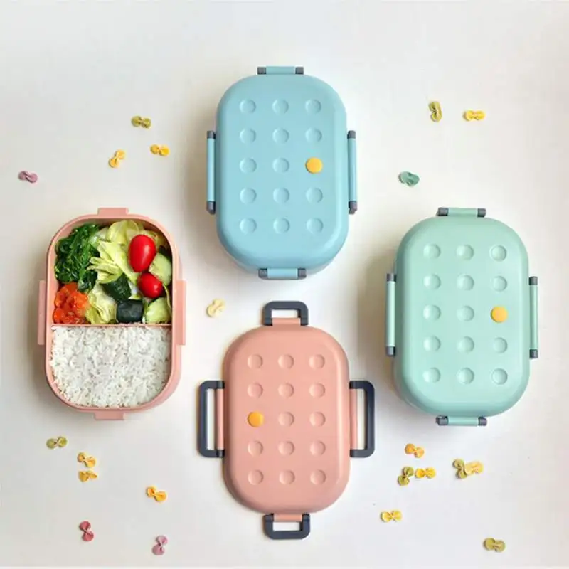 Силиконовый Ланч-бокс для микроволновки для пикника герметичный Bento Box фруктовые пищевые ящики для хранения контейнеров контейнер Органайзер