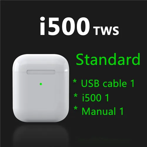 i500 TWS Smart sensor 2 Generations Replica 1:1 Bluetooth Earphones Wireless Earbuds Super Bass PK i30 i100 i200 tws H1 Chip ear