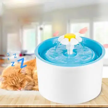 

1.6L Automatic Dog Electric Fountain Pet Bowl Drinking Water Dispenser Drink Dish Filter With US Plus