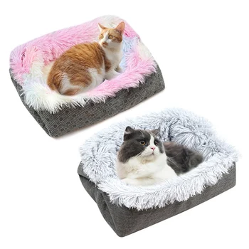 

Cat Litter, Cat Bed, Plush Pet Cat Mattress, Pet Bed, Dog Bed, Warm Sleeping Bag, Portable Pet Supplies, Cushion