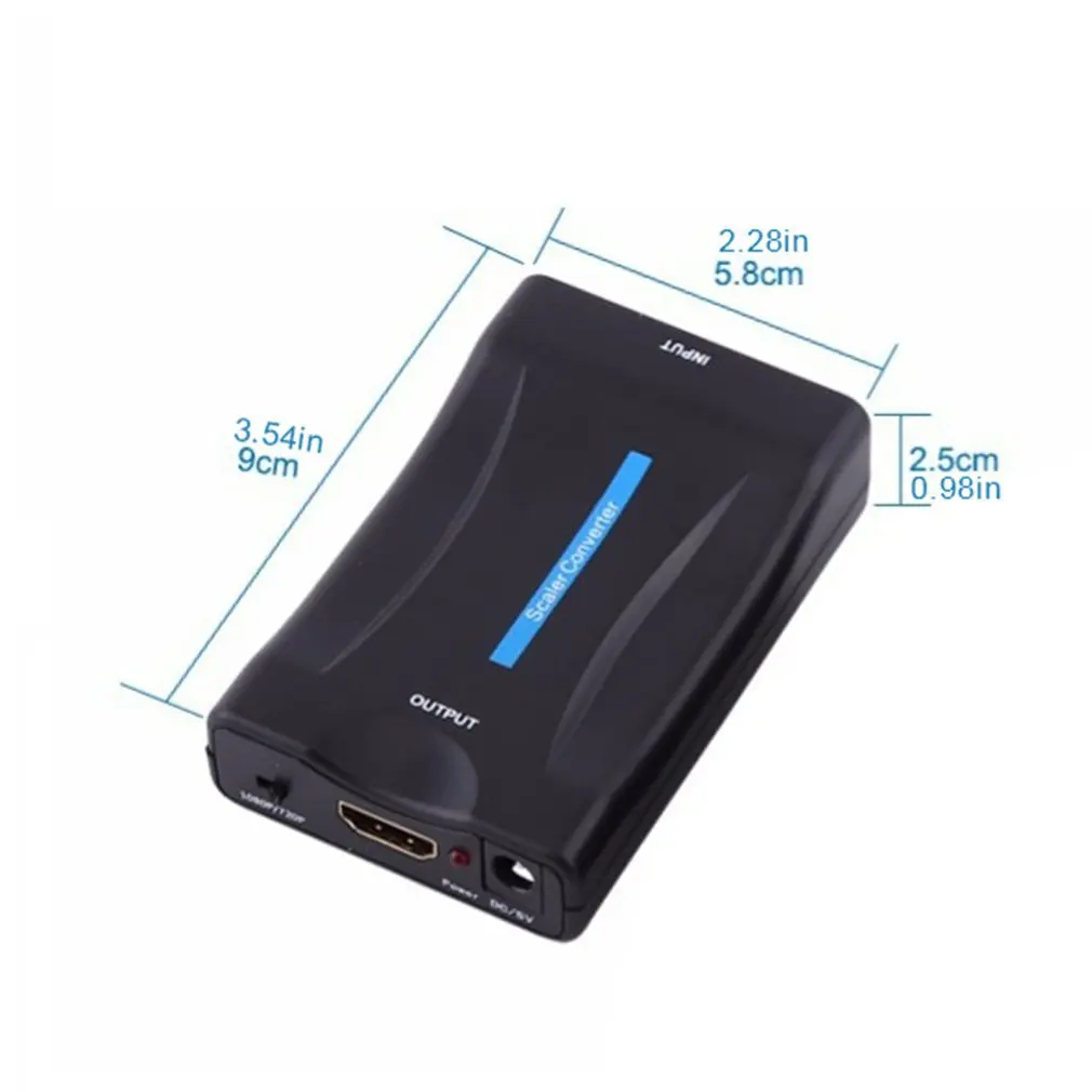 SCART To HDMI-ȣȯ  , 1080P      AV ȣ  ȭ TV ű