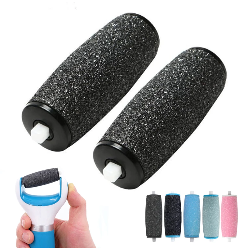 

5PCS Foot Care Tool Heads Pedicure Replacement Rollers For Electric Foot File Grinding Tools Hard Dry Dead Cuticle Skin Remover