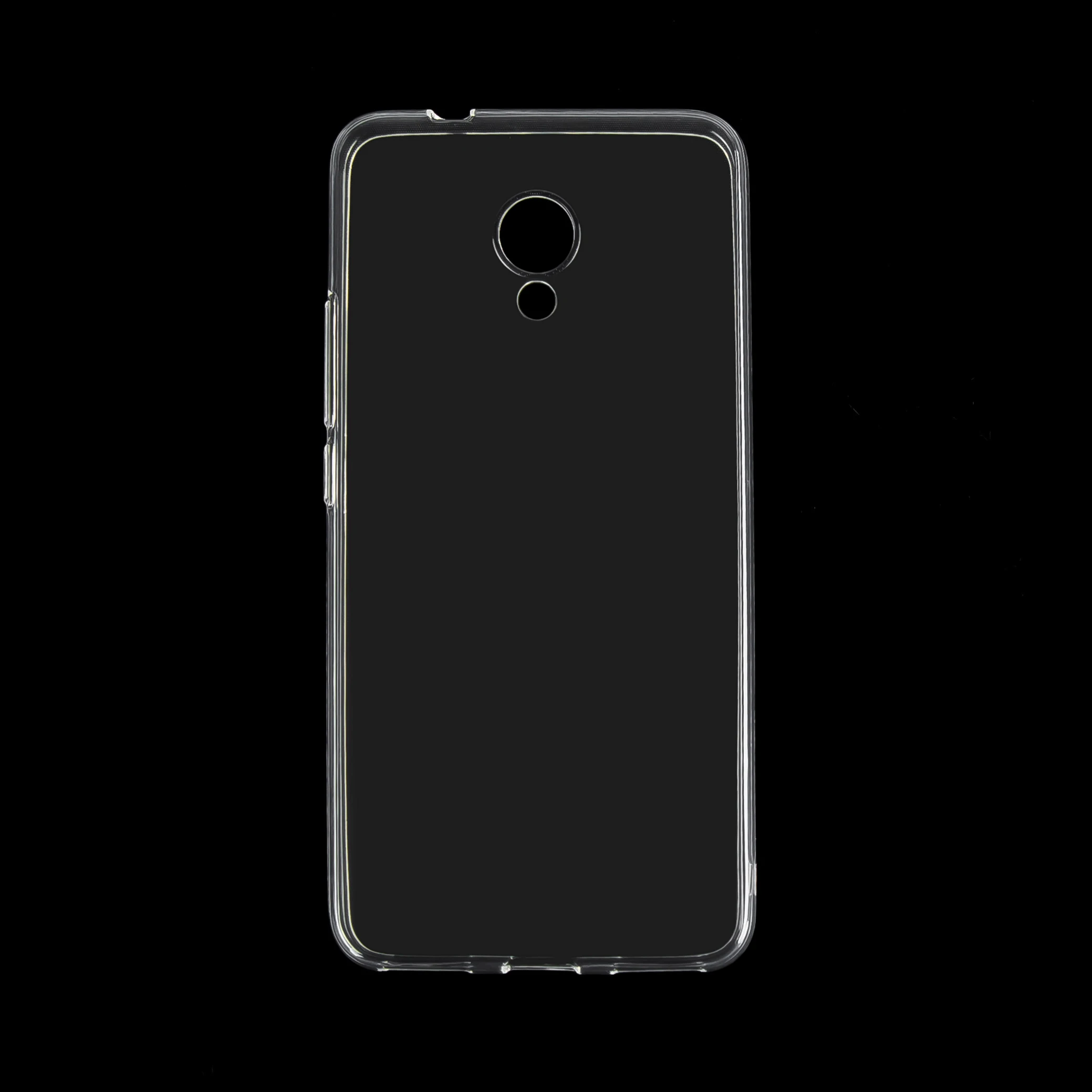 Для Meizu 15 Lite M3 M2 M6 M5S Mini Силиконовый ТПУ чехол задняя крышка для Meizu MX6 M6T роскошные чехлы для телефонов Модные Окрашенные прозрачные Капа - Цвет: Transparent