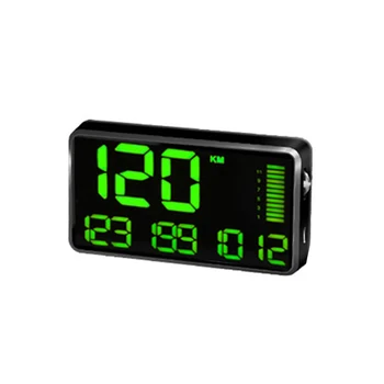 

Multifunction Head Up Display Large Screen Gift Car Clock Overspeed Alarm Universal Digital GPS Speedometer Altitude Mileage