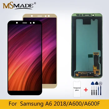 

A6 Original LCD For Samsung Galaxy A6 2018 A600F LCD Display SM-A600FN LCD Display Touch Screen Digitizer Replacement Parts