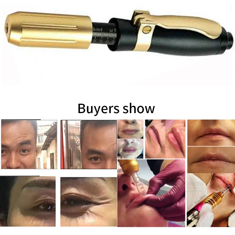 Высокое качество гиалуроновая инъекционная ручка массажный распылитель набор